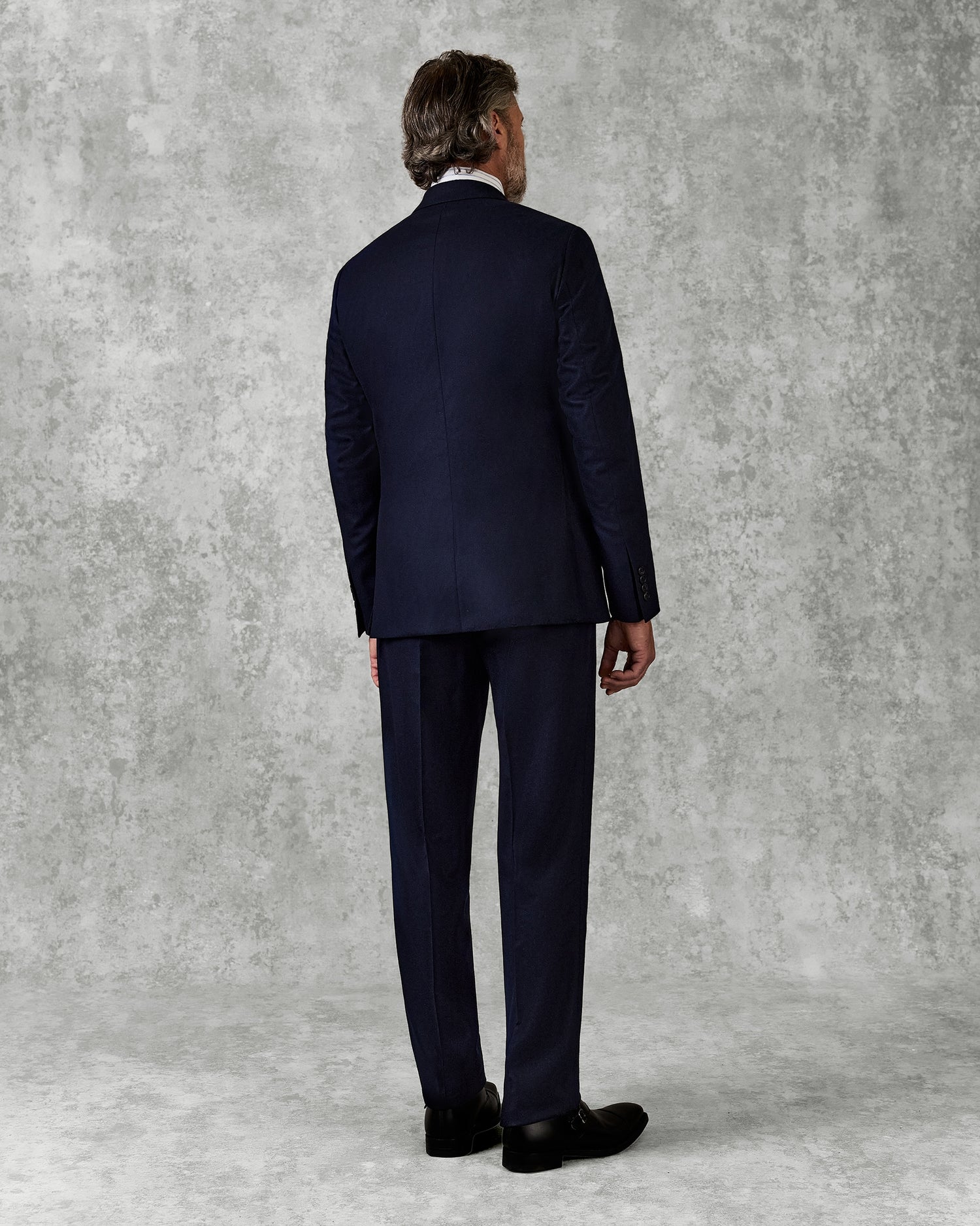 Cartwright Flannel Suit Jacket Navy