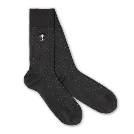 Spot of Style Knitted Socks Grey