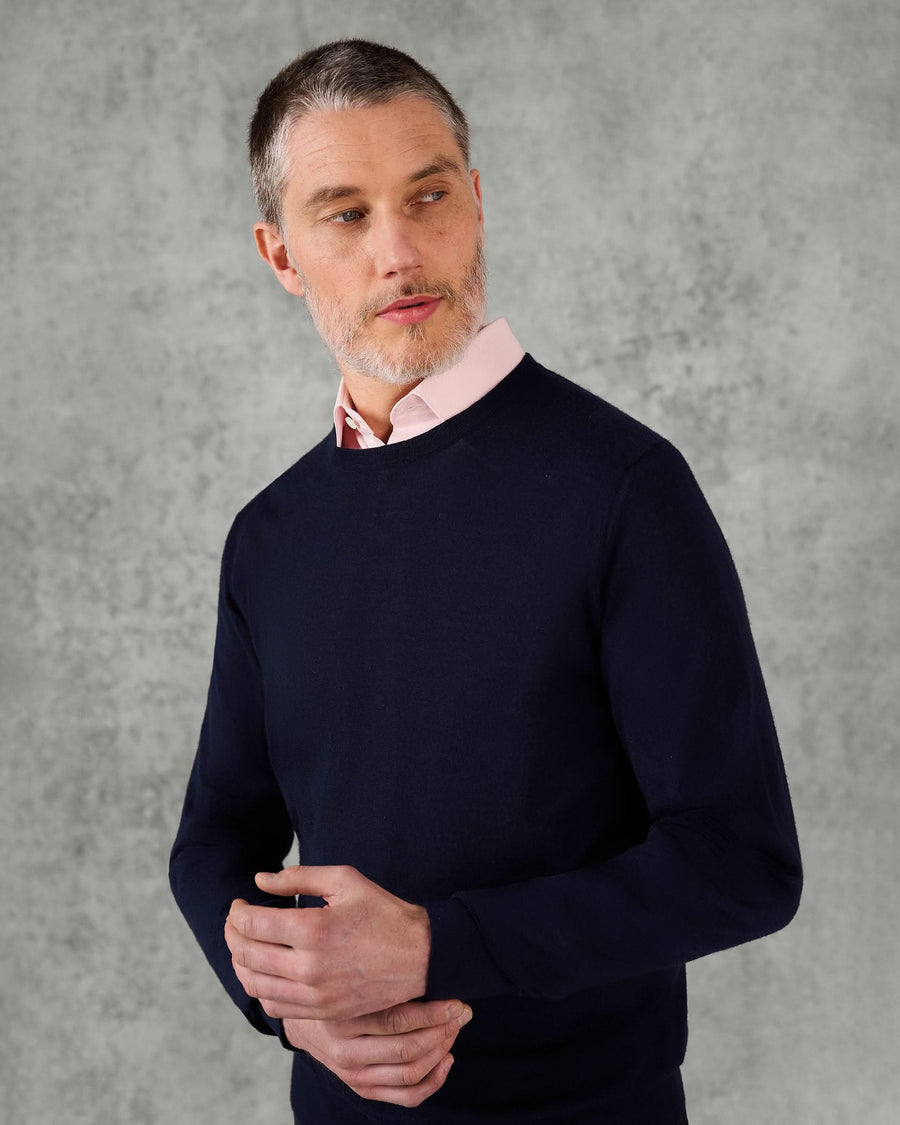 Lucas Cashmere Crew Sweater