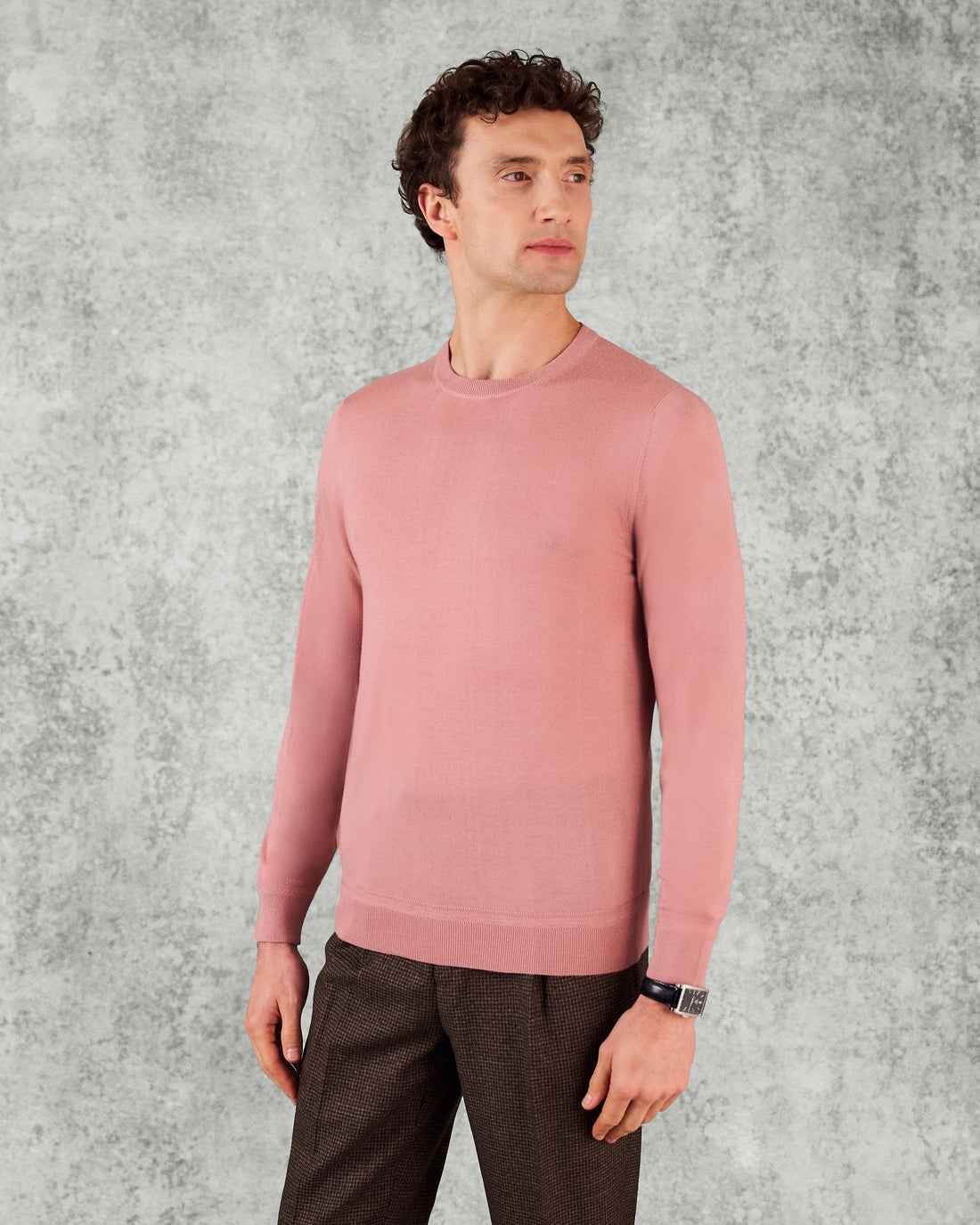 Lucas Cashmere Crew Jumper