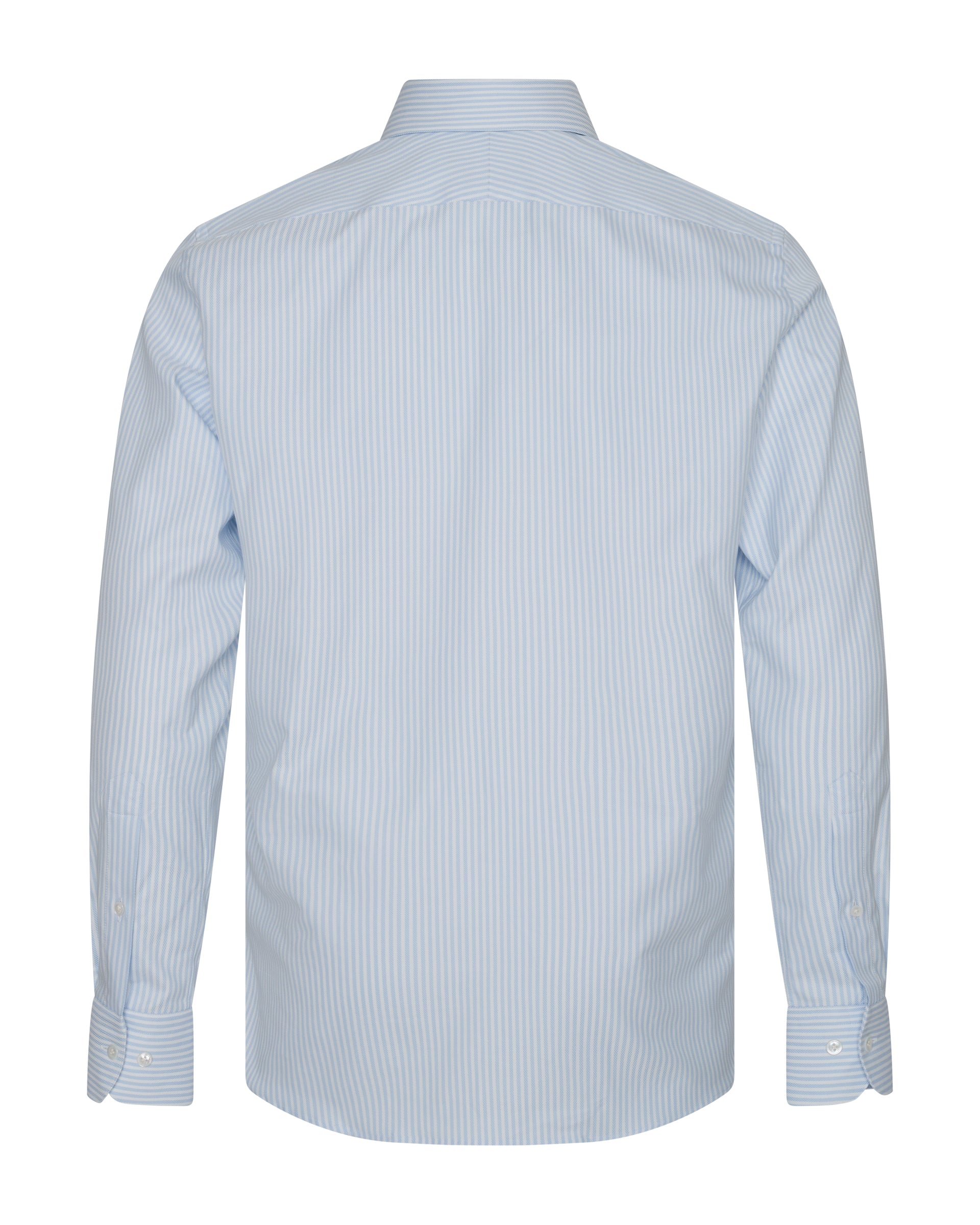 Leveson Cotton Twill Single Cuff Bengal Stripe Shirt