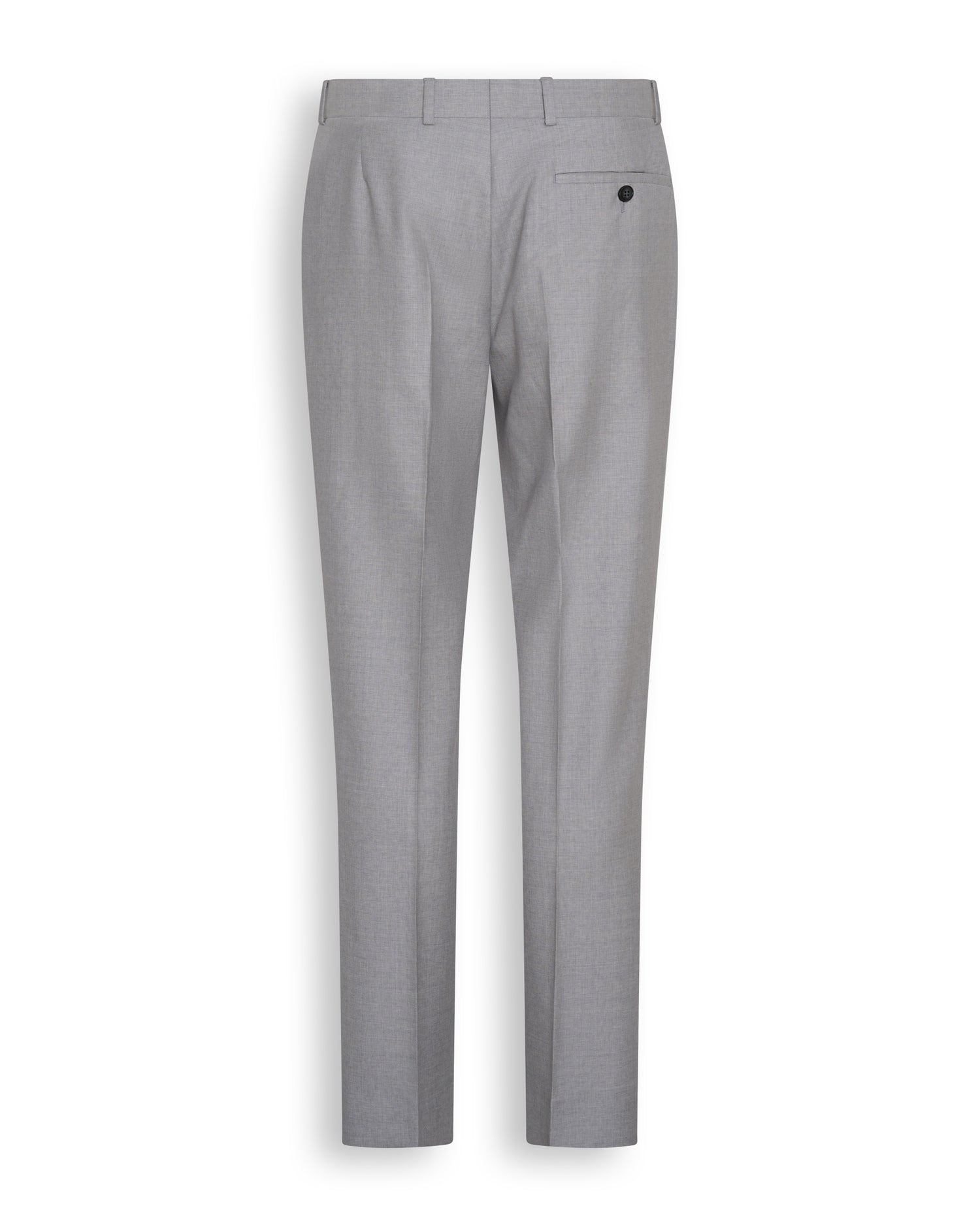 Livingstone Virgin Wool Pleat Trouser Light Grey