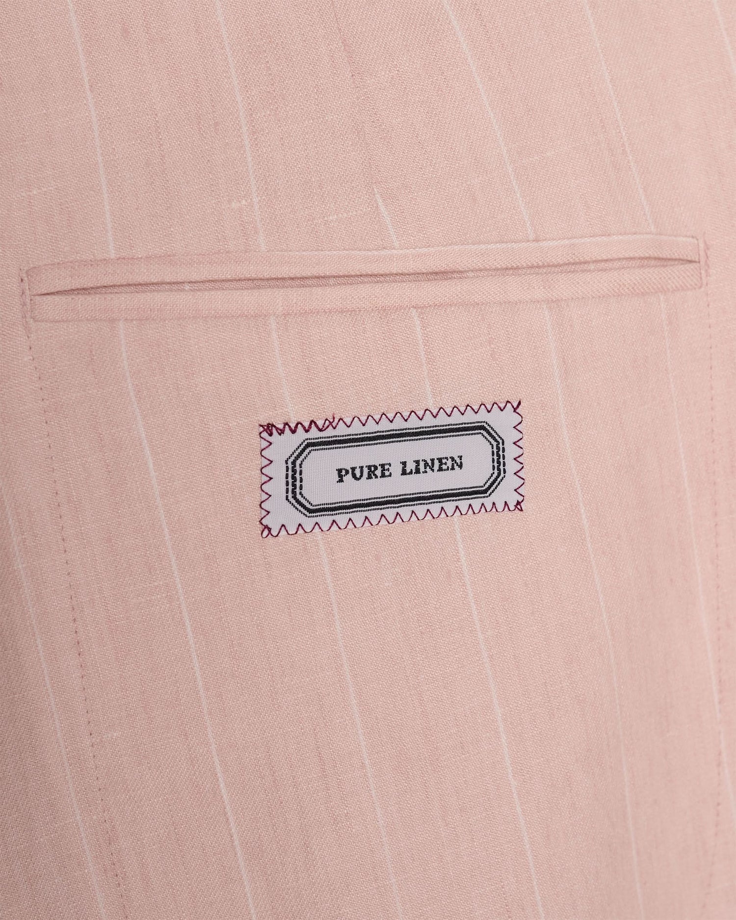 Lyons Linen Pink Stripe Suit