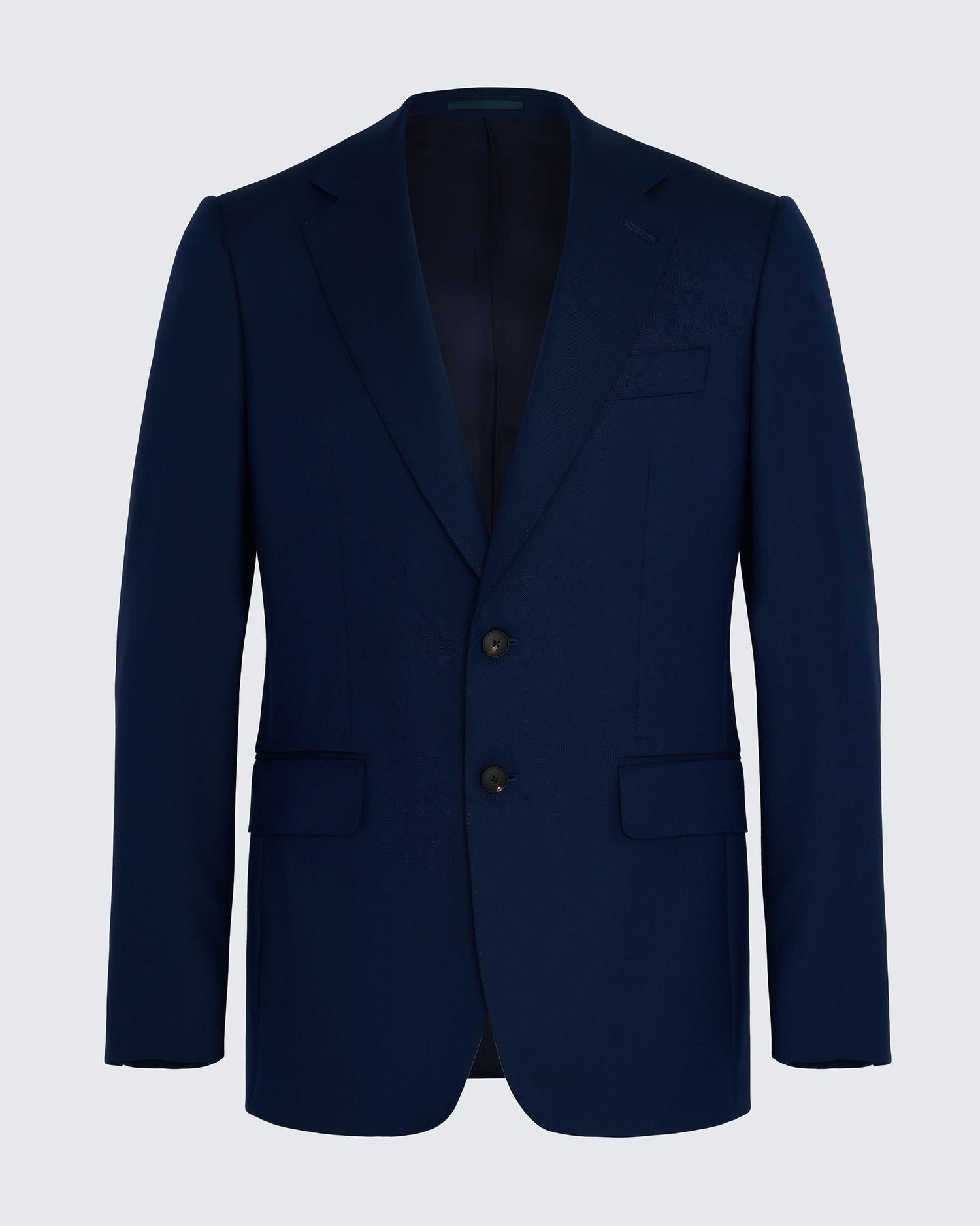 Madden Virgin Wool Birdseye Suit Jacket Navy