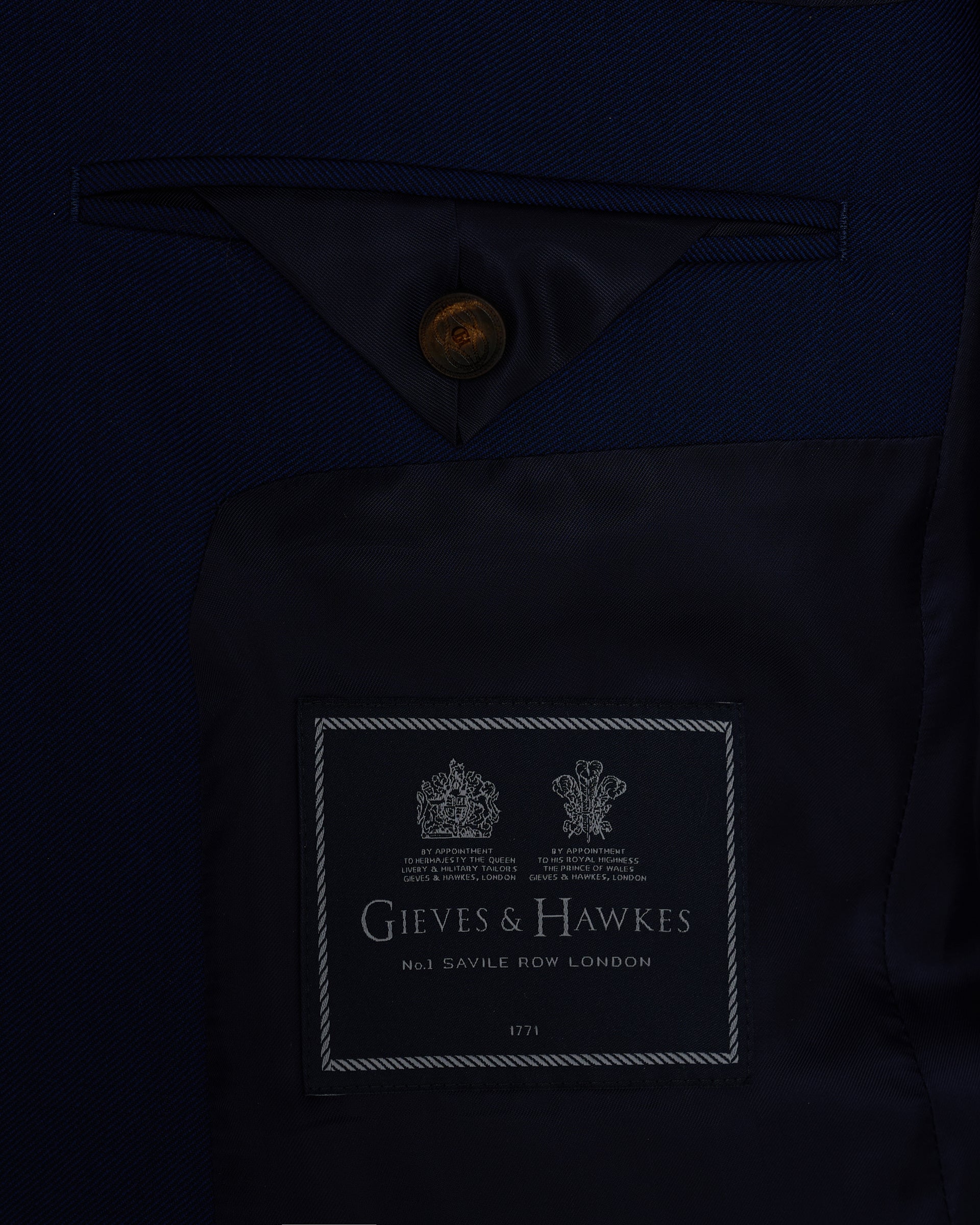 Madden Virgin Wool Birdseye Suit Navy