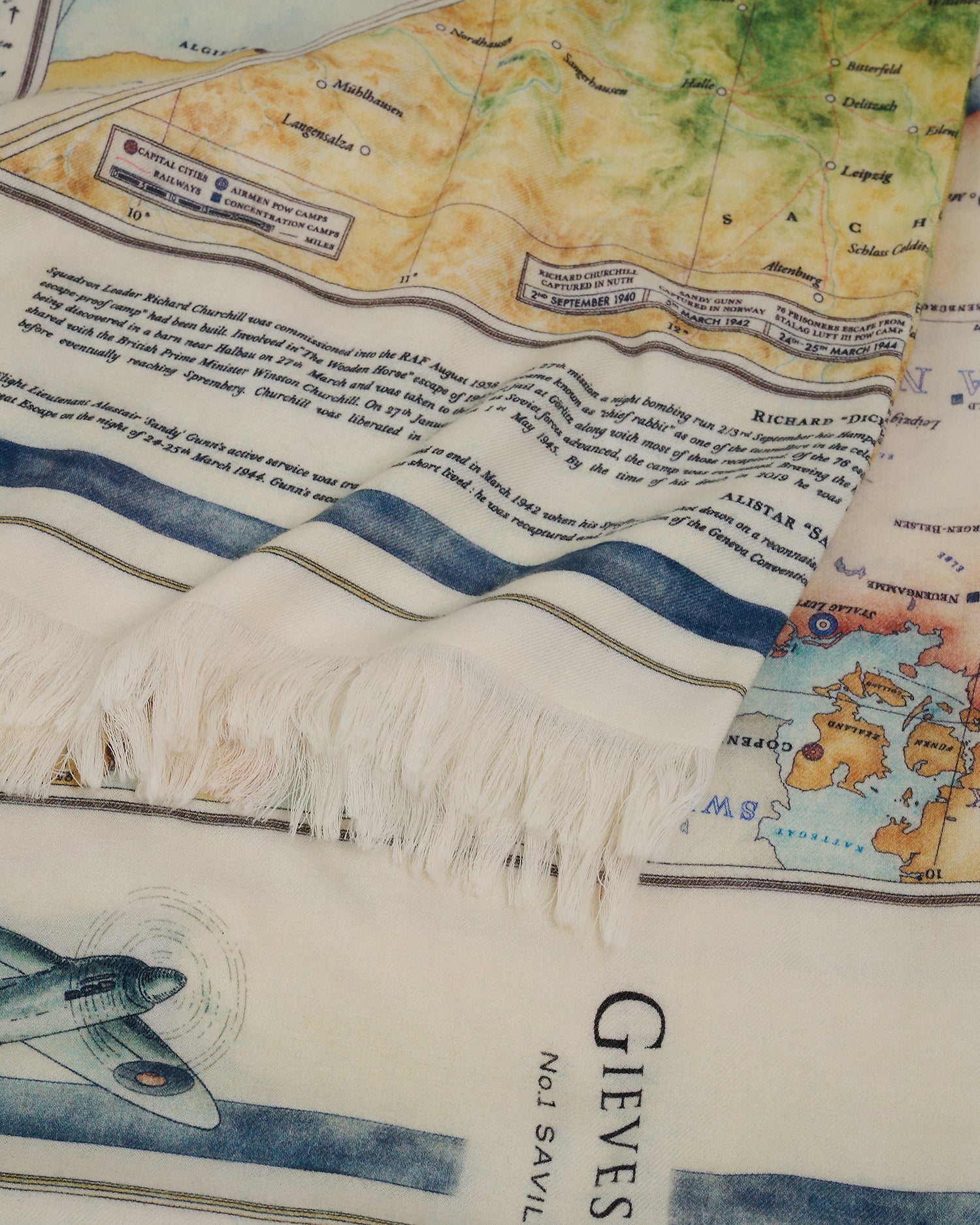 McCallum Great Escape Map Scarf