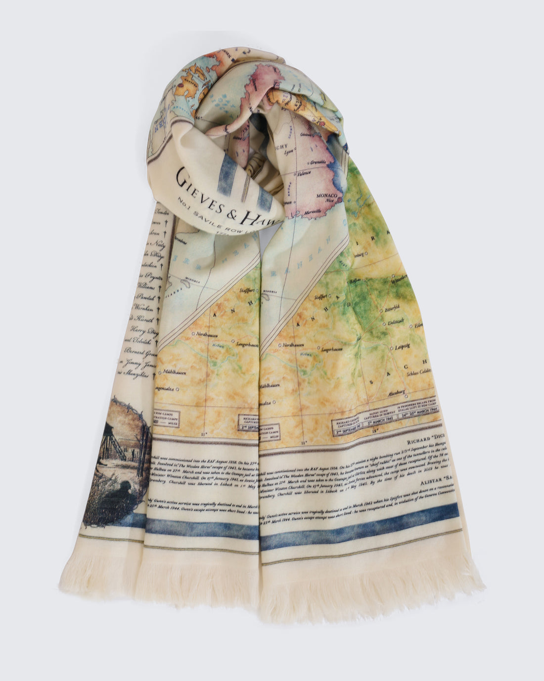 McCallum Great Escape Map Scarf