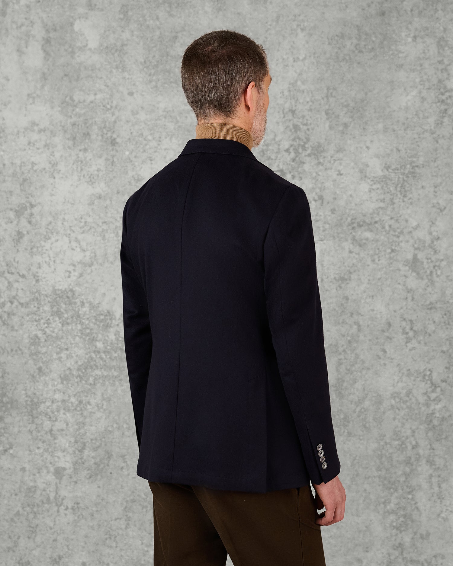 Monro Cashmere Blazer Navy