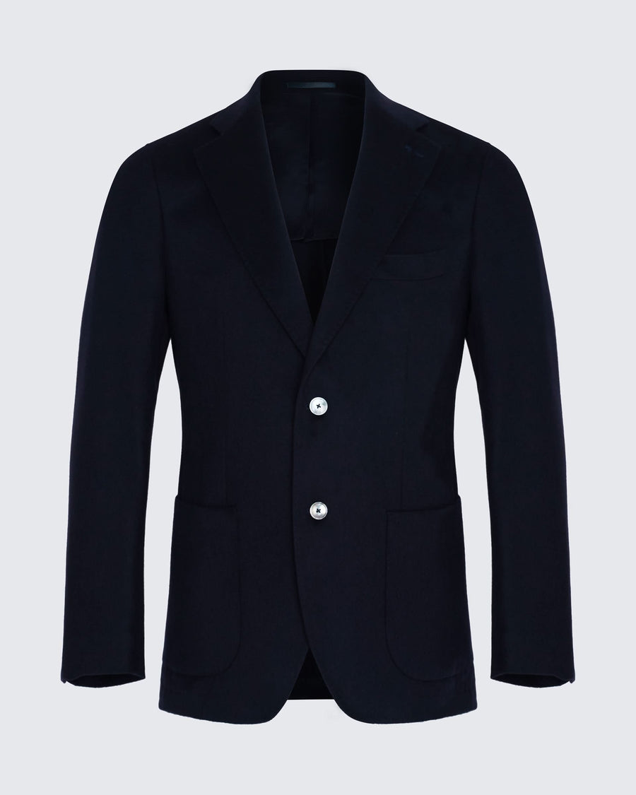 Monro Cashmere Blazer Navy