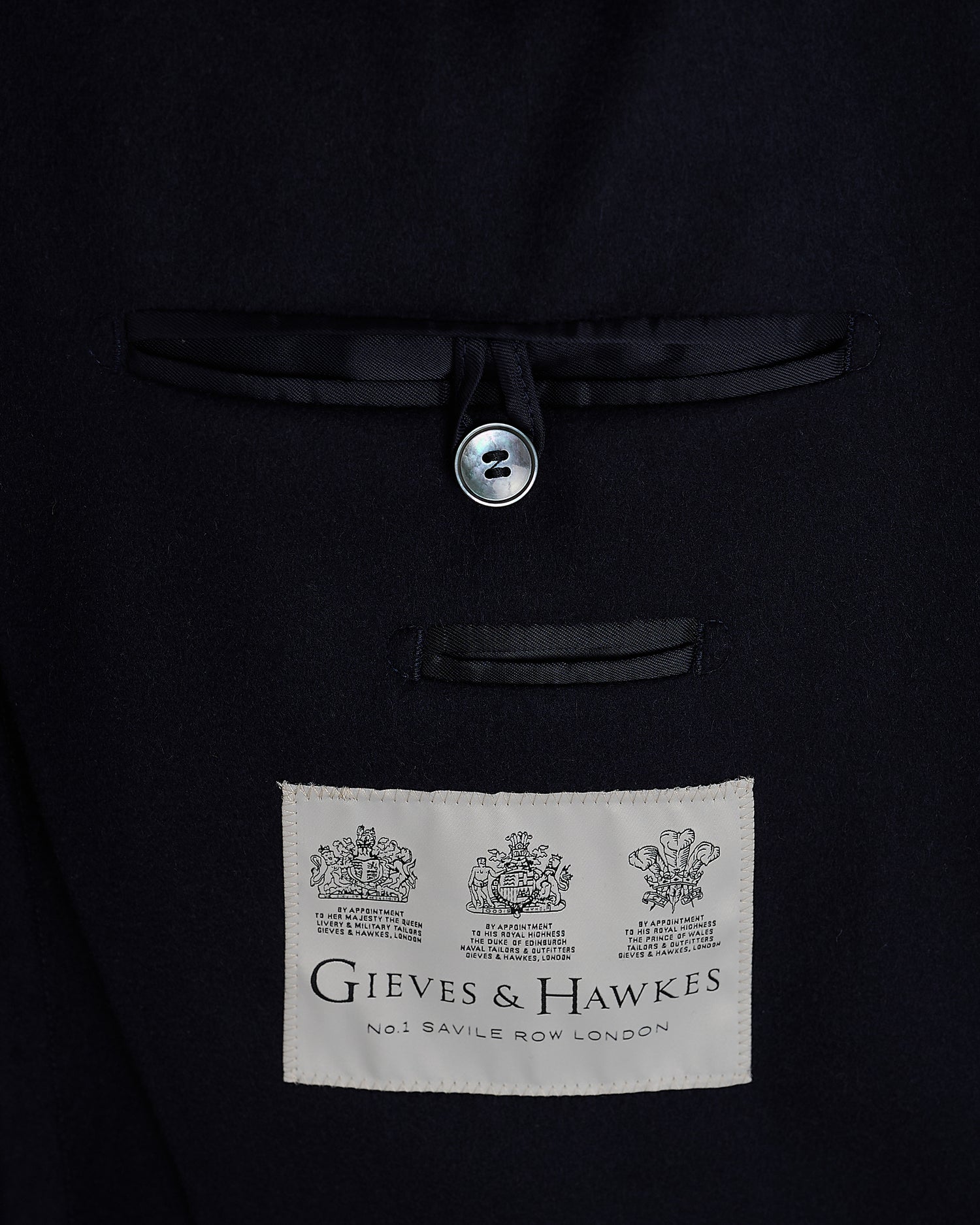 Monro Cashmere Blazer Navy