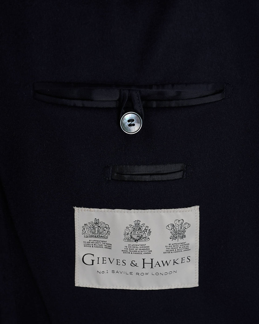 Monro Cashmere Blazer Navy