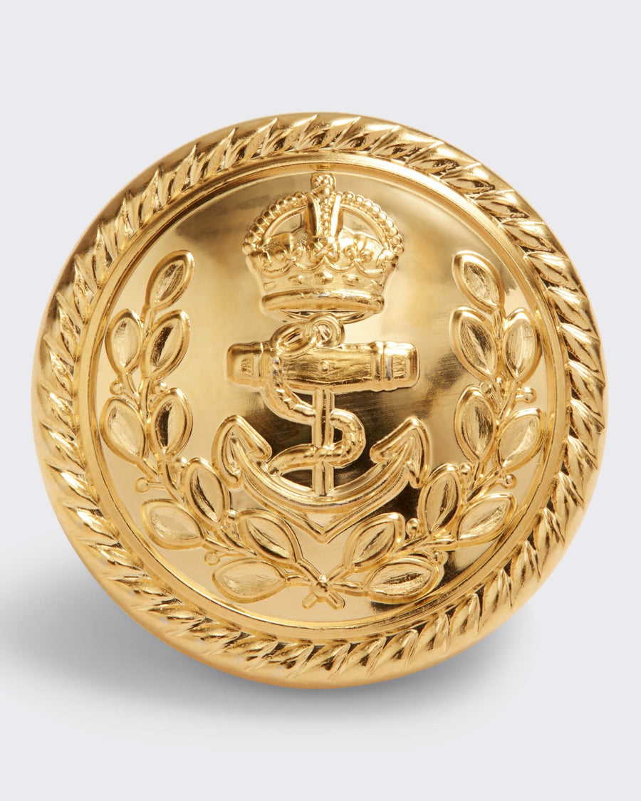 Royal Navy Gold Flag Officers Buttons – Tudor Crown 26L-Longshank