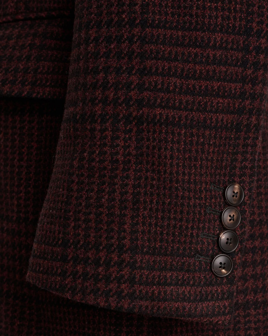 Pherson Check Virgin Wool & Cashmere Coat