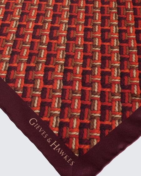 Ardley Woven Yarn Pocket Square