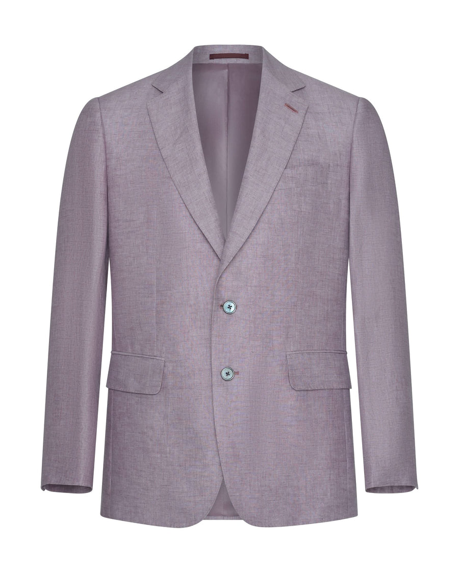 Palmer Linen Suit Jacket Mauve