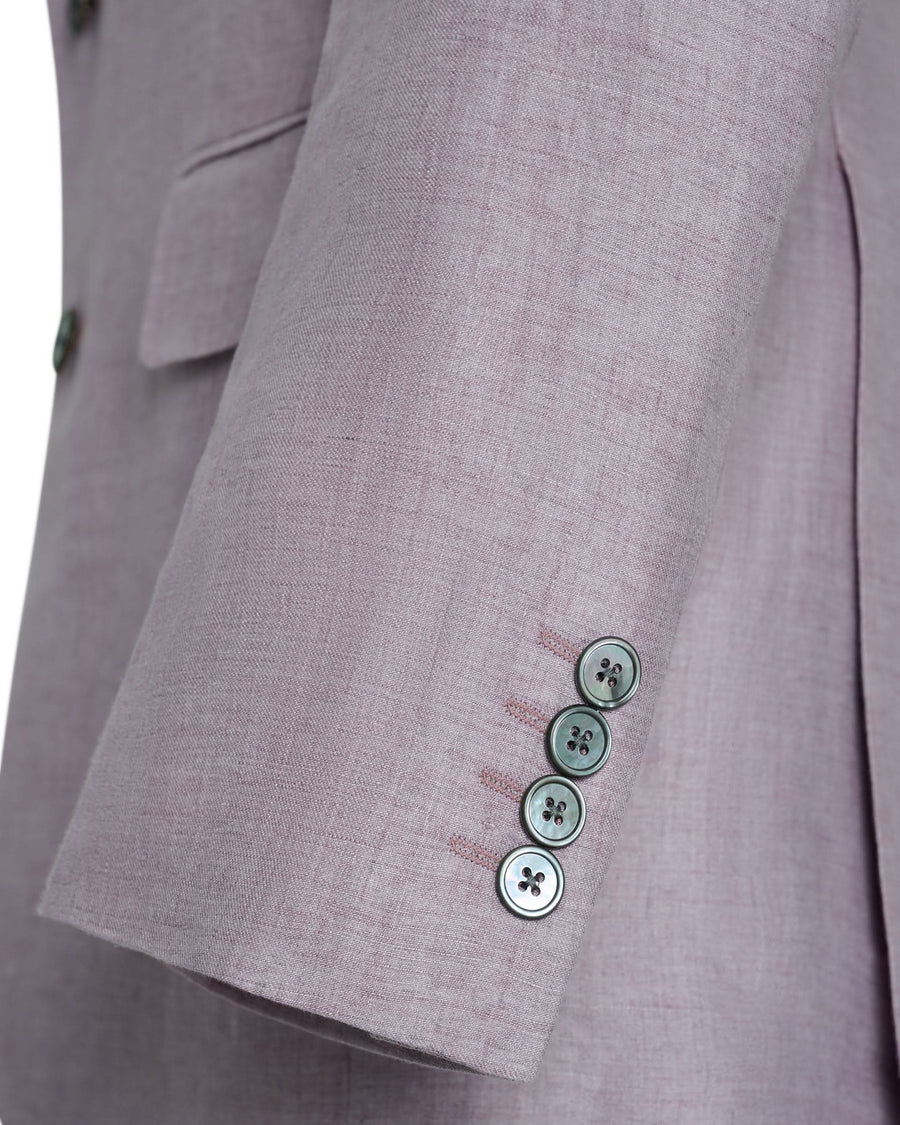 Palmer Linen Suit Jacket Mauve