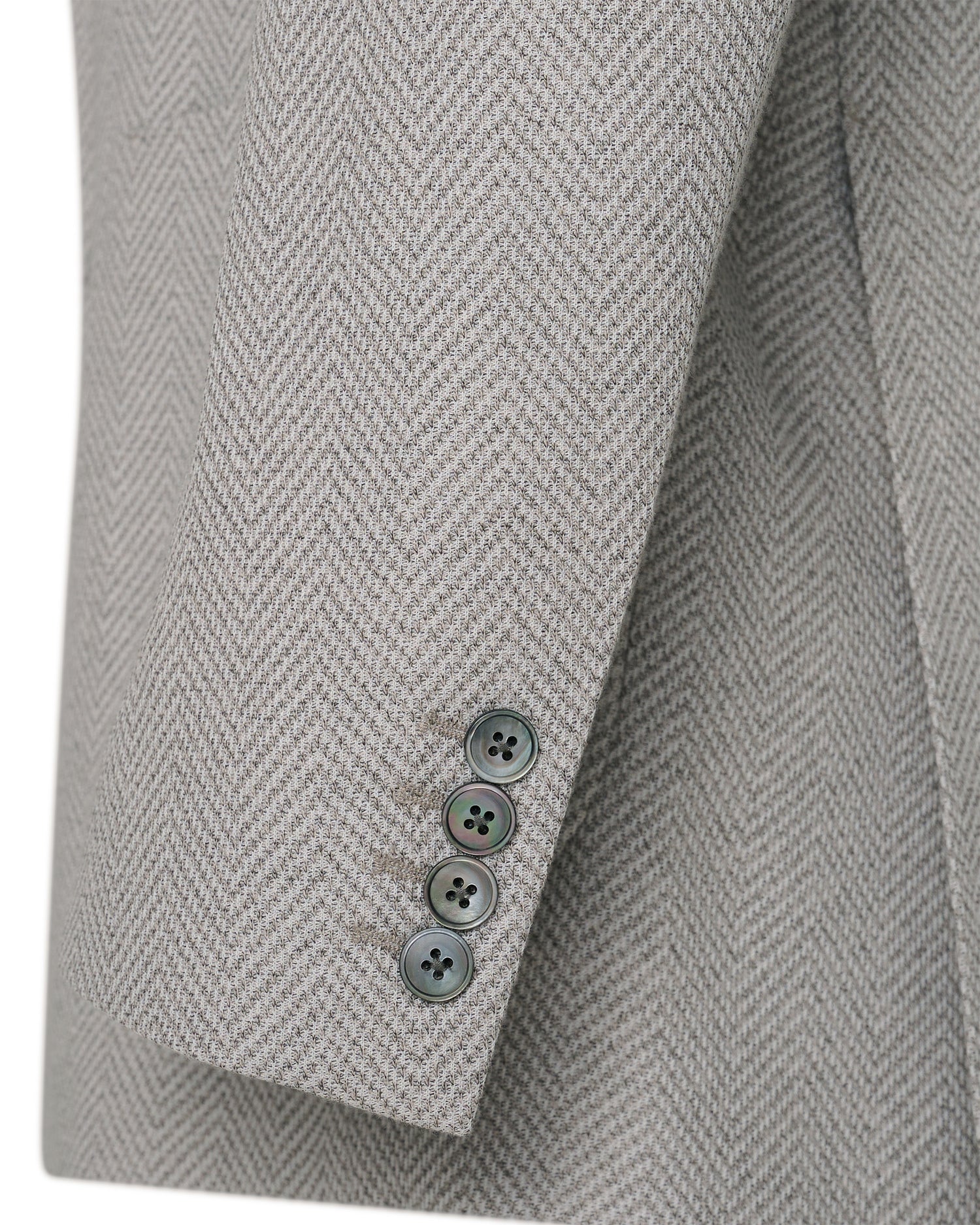 Pasco Jersey Herringbone Blazer Oatmeal