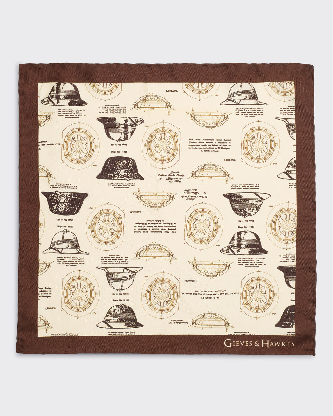 Barne Pocket Square Hat Sketches