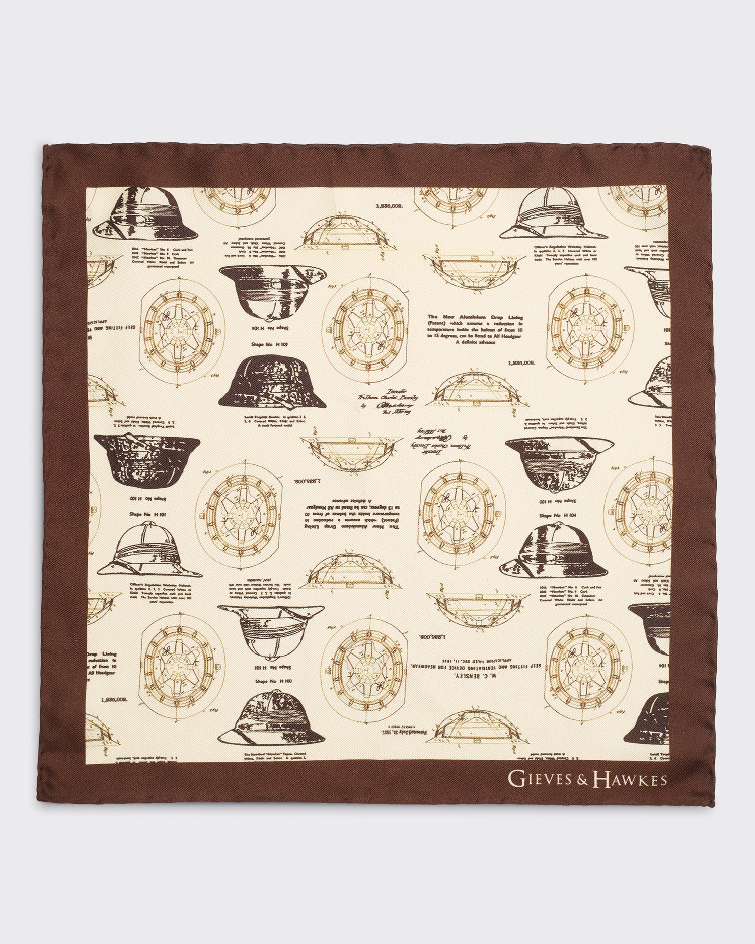 Barne Pocket Square Hat Sketches