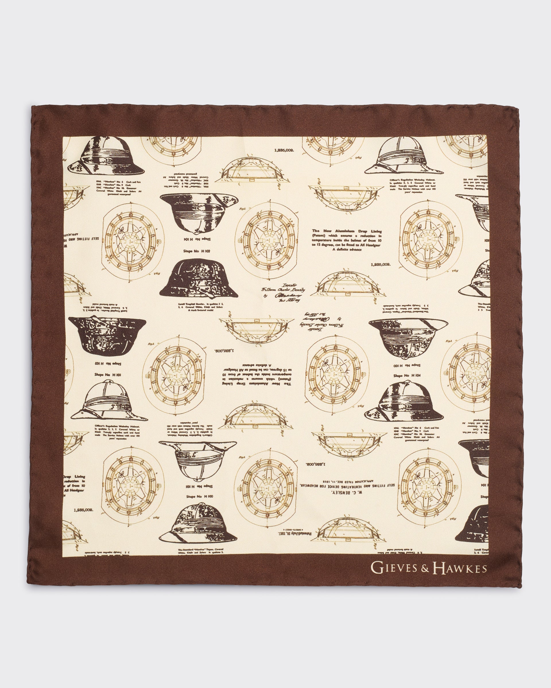 Barne Pocket Square Hat Sketches