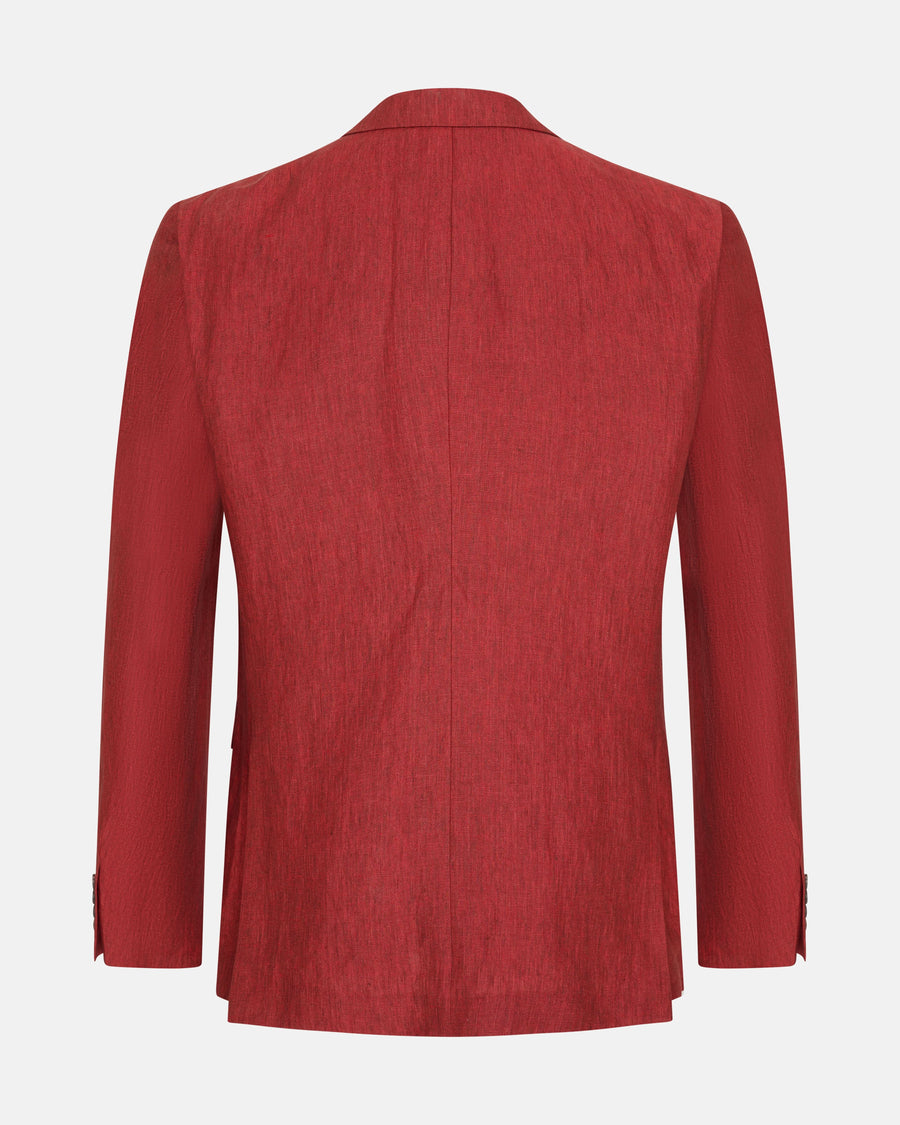 Richard Linen Suit Red