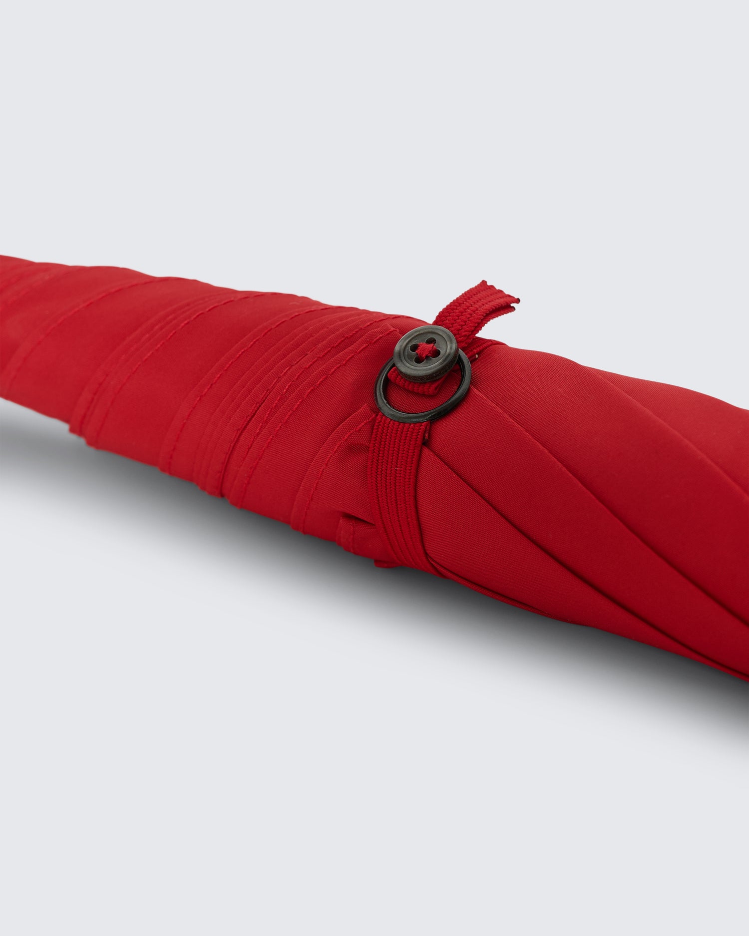 Fielding Umbrella with Wooden Handle Red