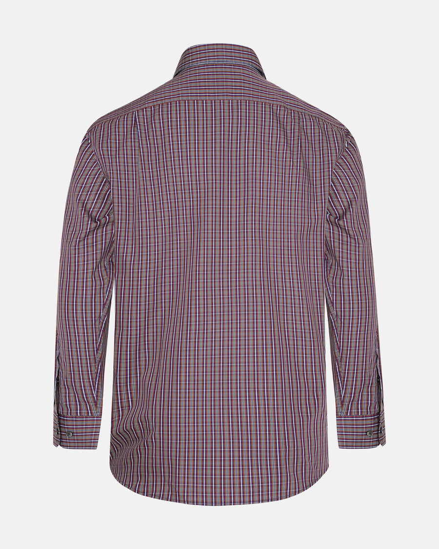Thomas Cotton Button Down Stripe Shirt