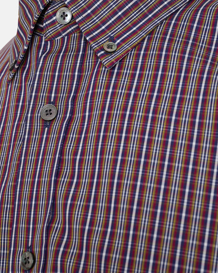 Thomas Cotton Button Down Stripe Shirt