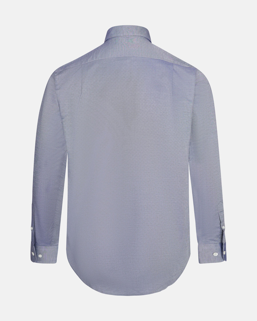 Matthew Cotton Button Down Shirt Navy