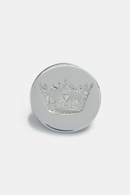 RN Blazer Button Flat - Silver