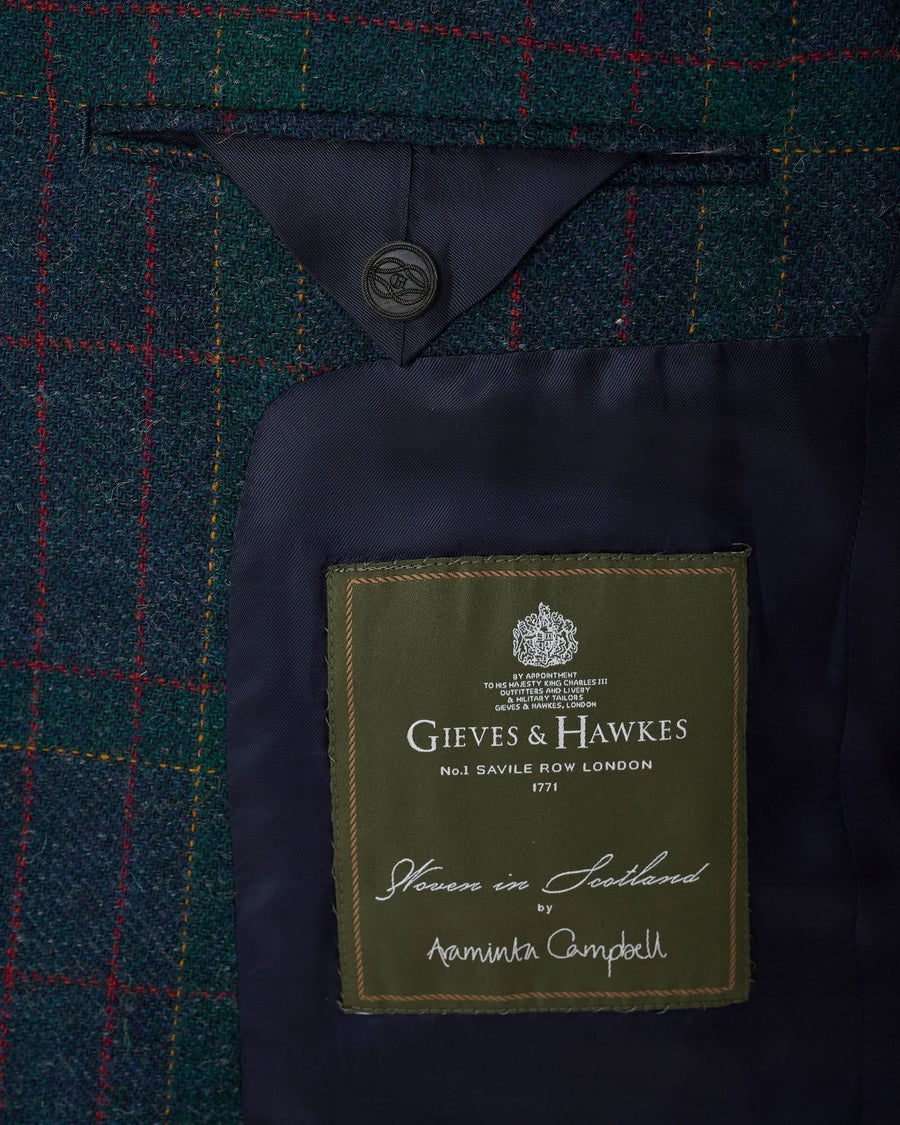 Row House Check Wool Blazer