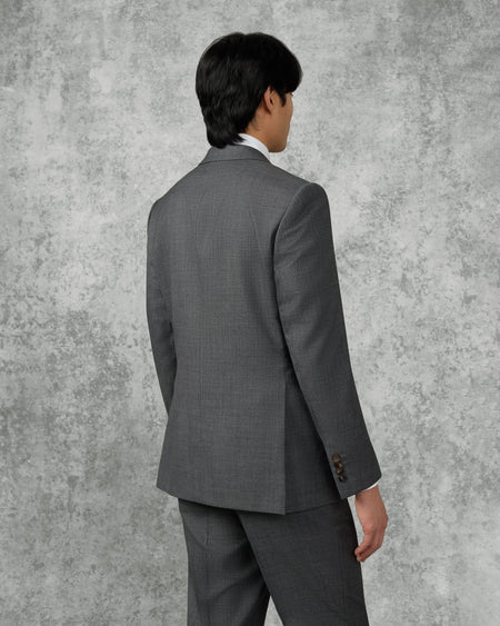 Roberts Wool Suit Charcoal Marl