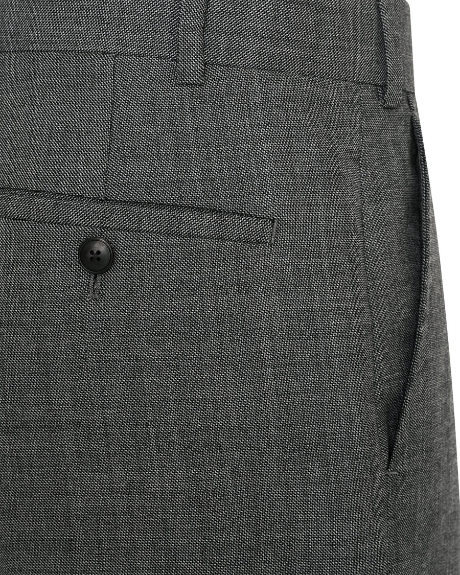 Roberts Wool Suit Trouser Charcoal Marl