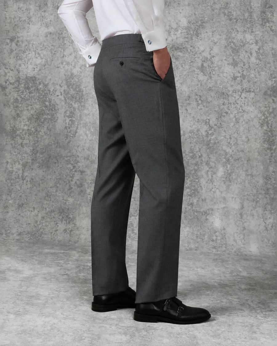 Roberts Wool Suit Charcoal Marl