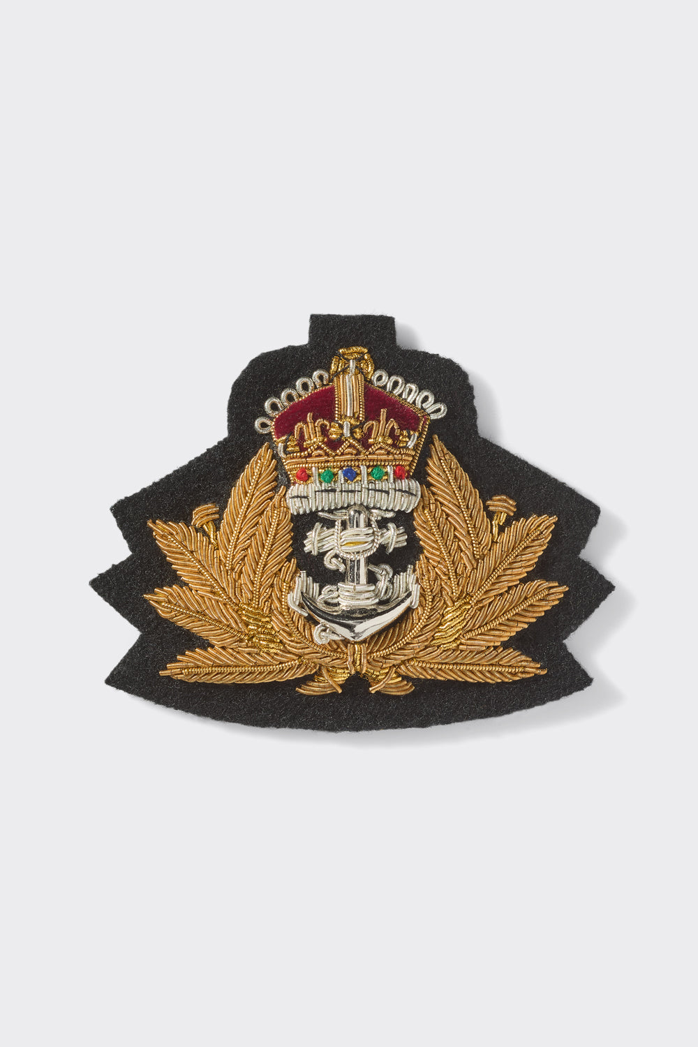 Royal Navy Tudor Crown Beret Badge
