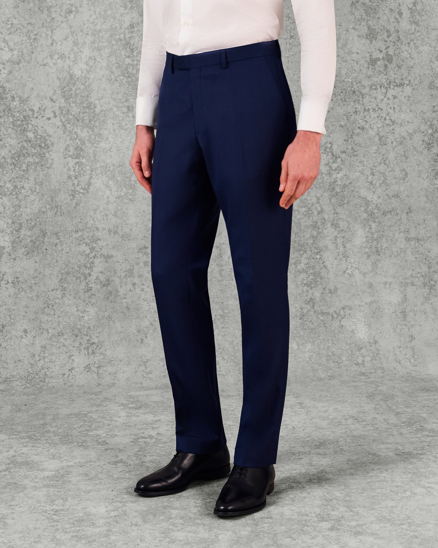 Seymour Virgin Wool Twill Suit Navy