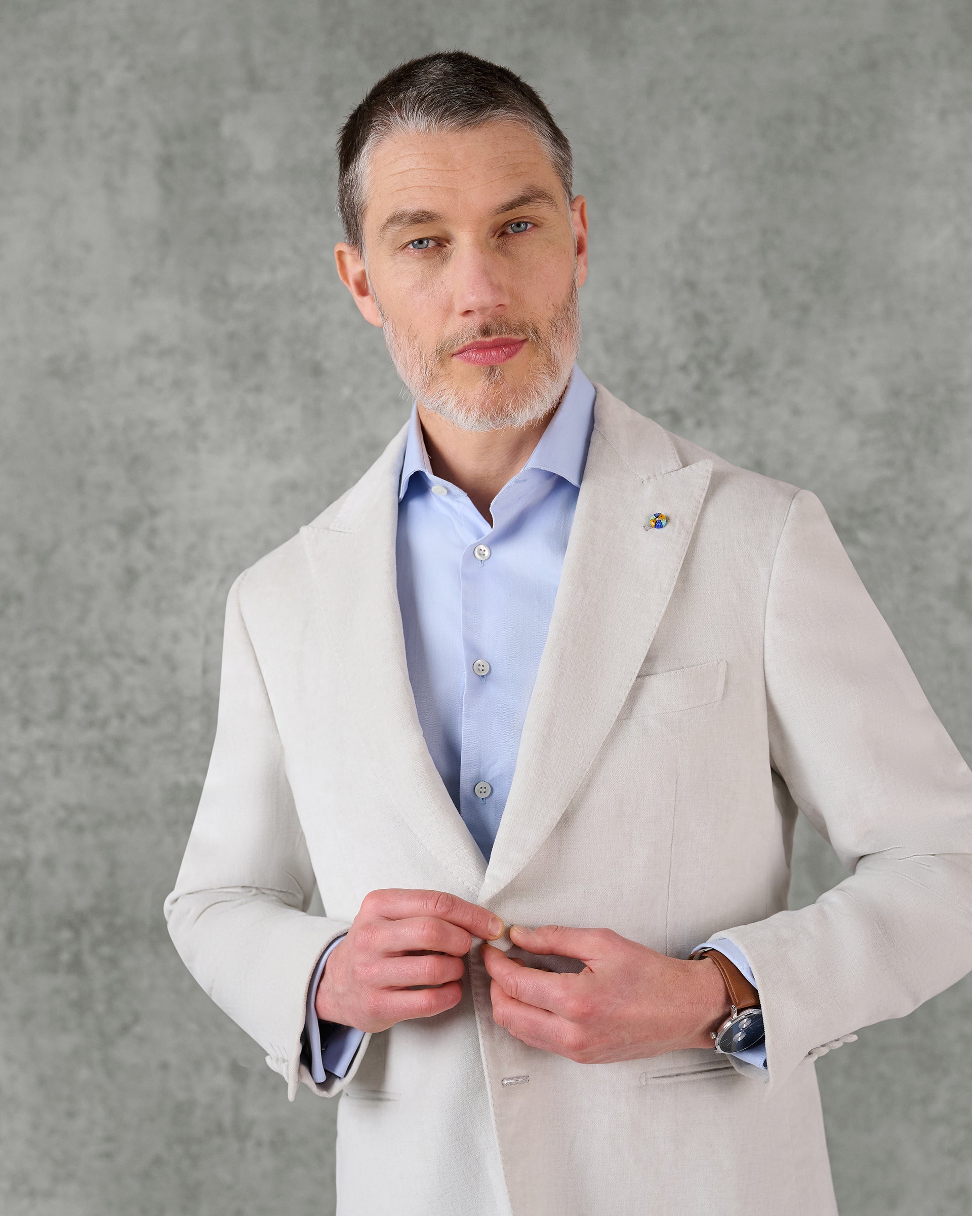 Somers Cotton &amp; Linen Blazer