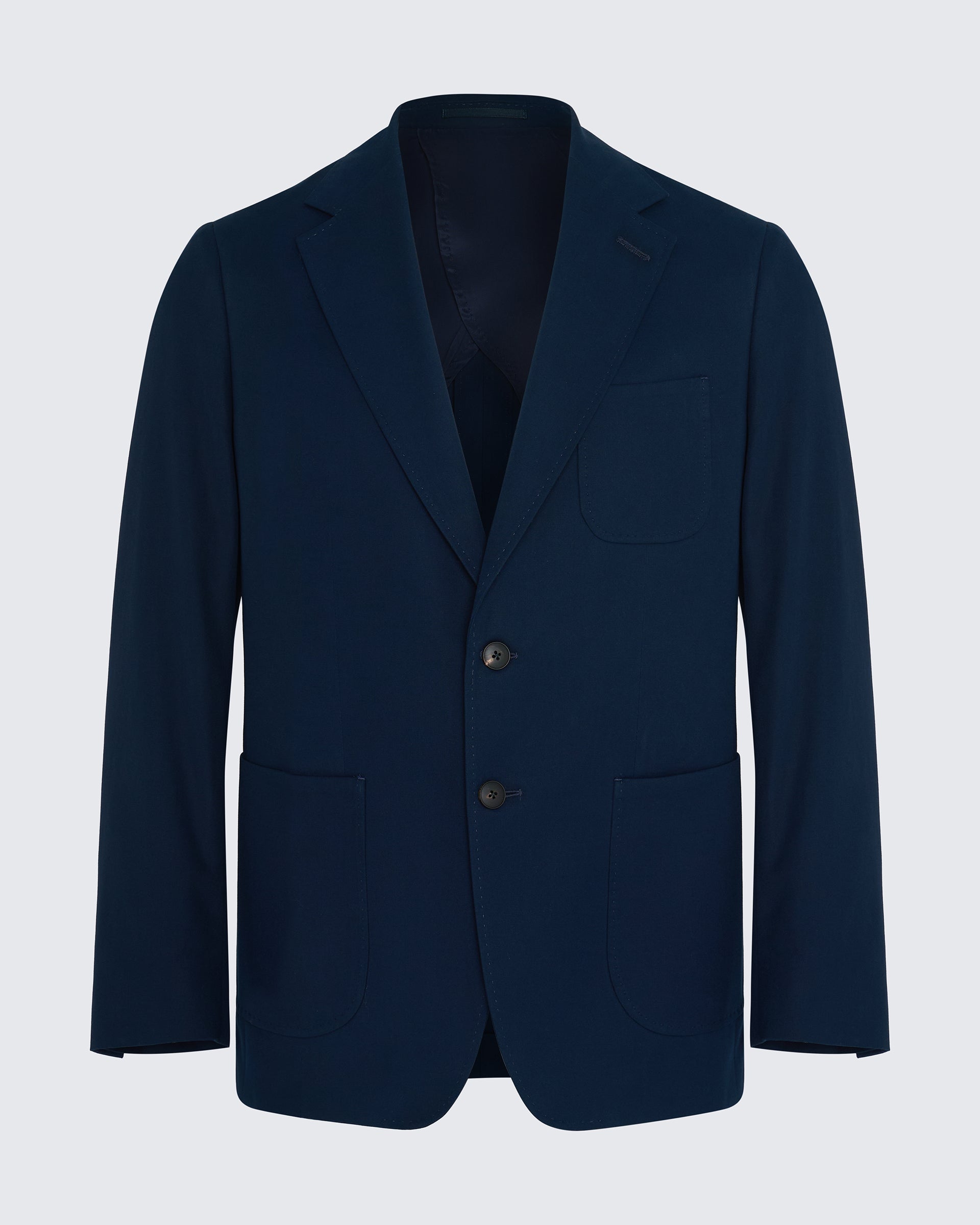 Stanley Cotton Cashmere Suit Jacket Navy