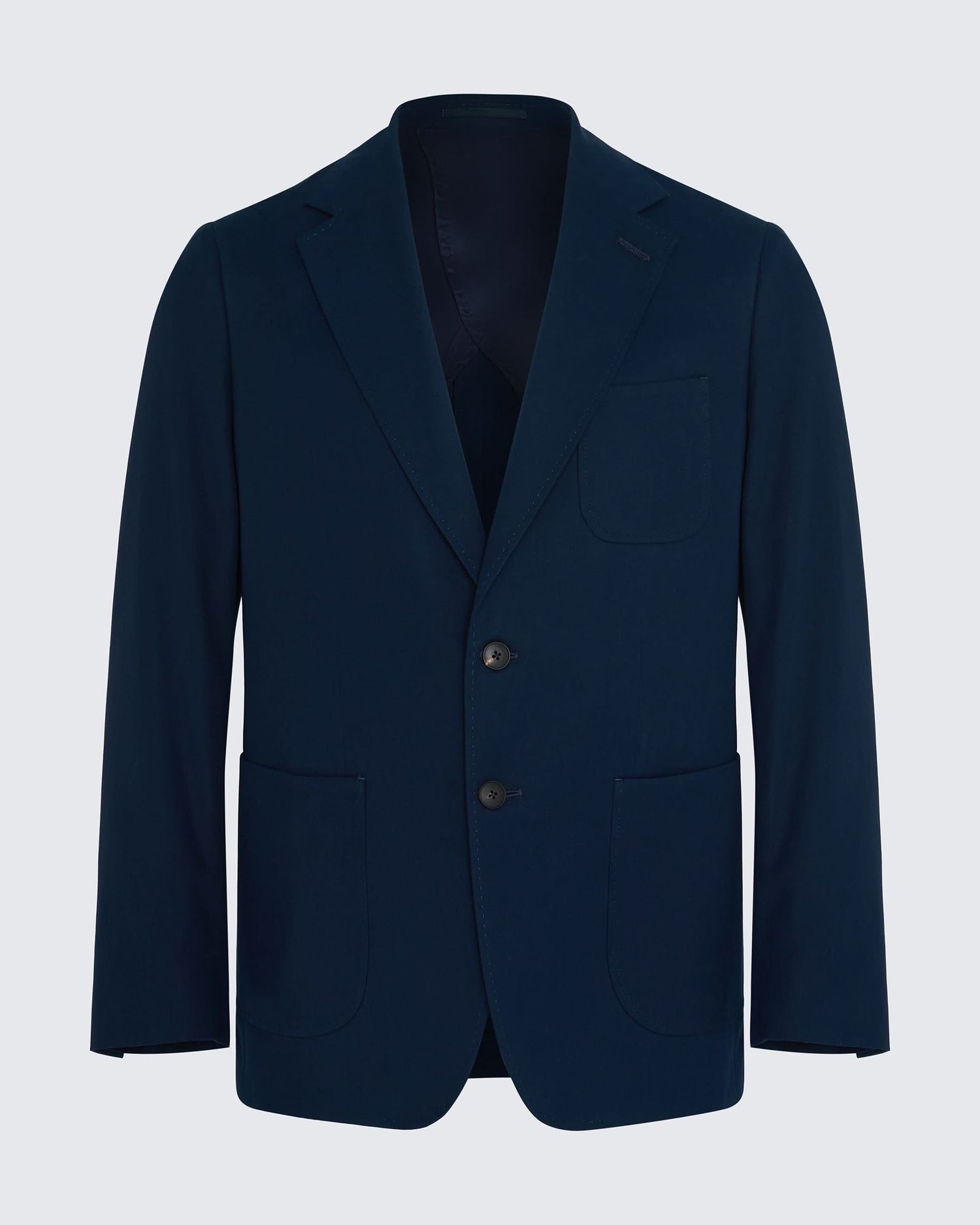 Stanley Cotton Cashmere Suit Jacket Navy