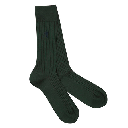 Sartorial Knitted Socks British Racing Green