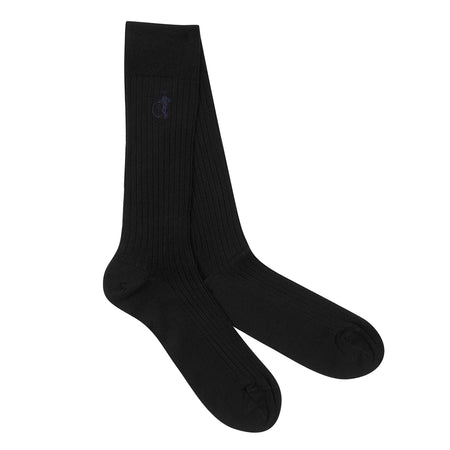 Sartorial Knitted Socks Black