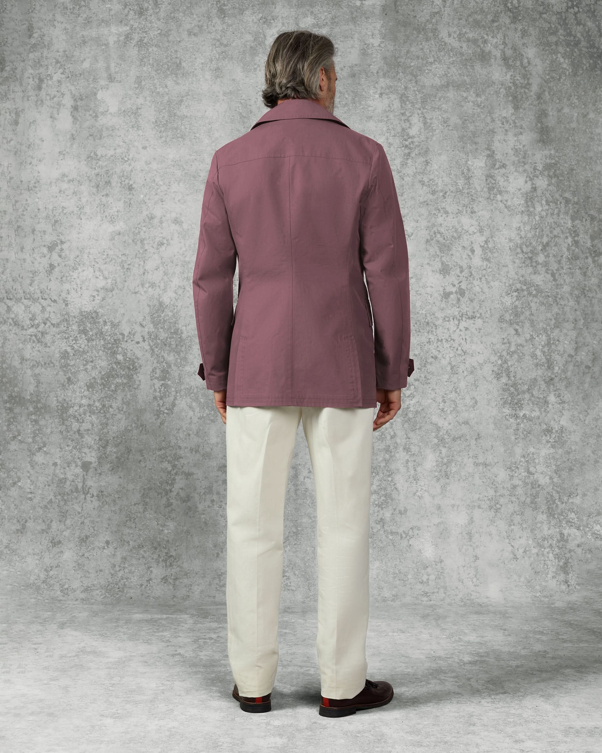 Spencer Cotton Water Repellent Peacoat Mauve