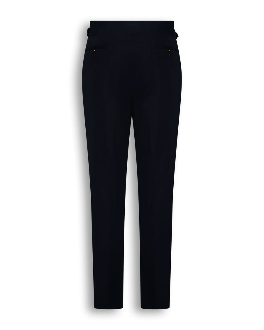 Stanley Cotton Cashmere Suit Trouser Navy
