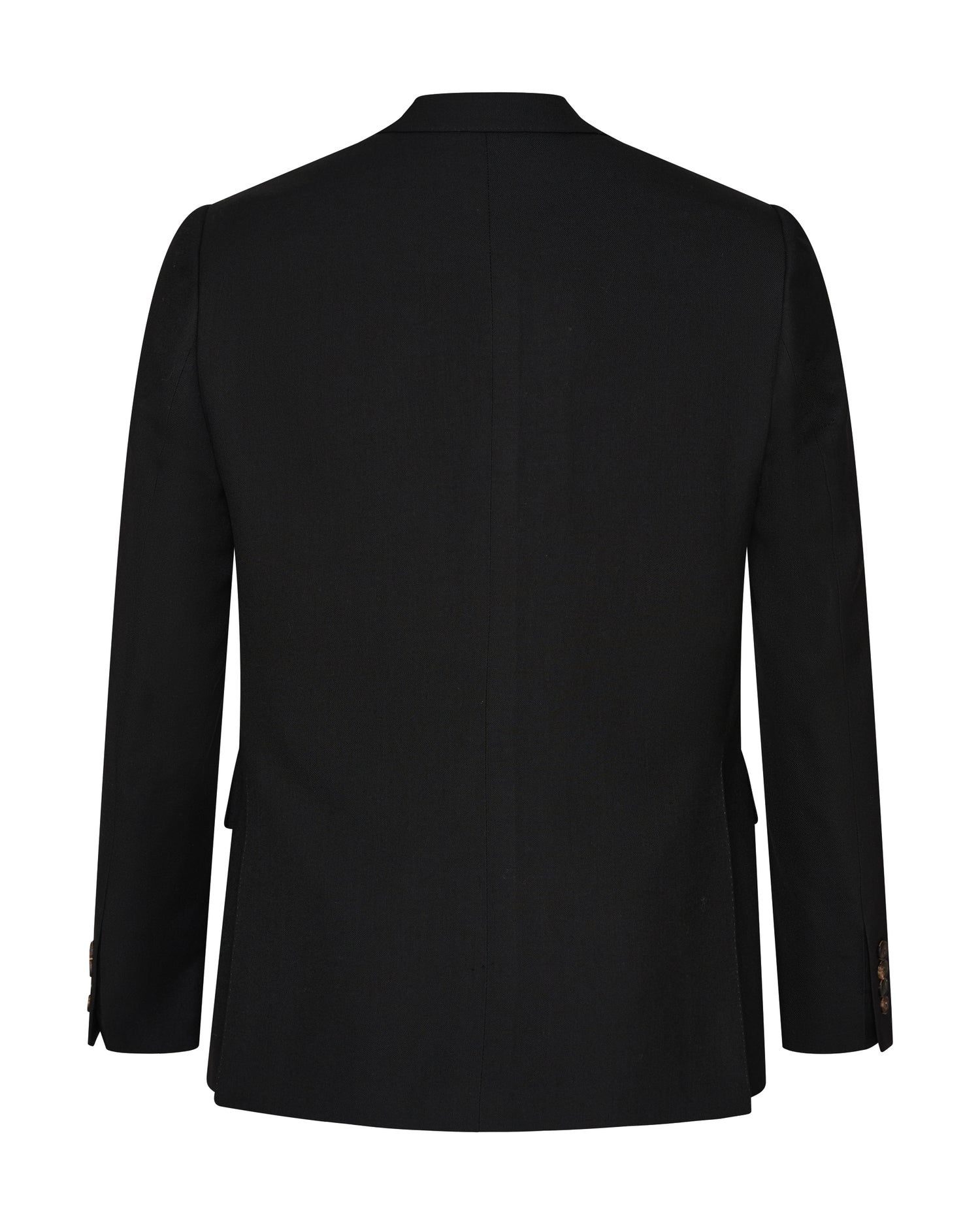 Stark Virgin Wool Twill Suit Jacket Black
