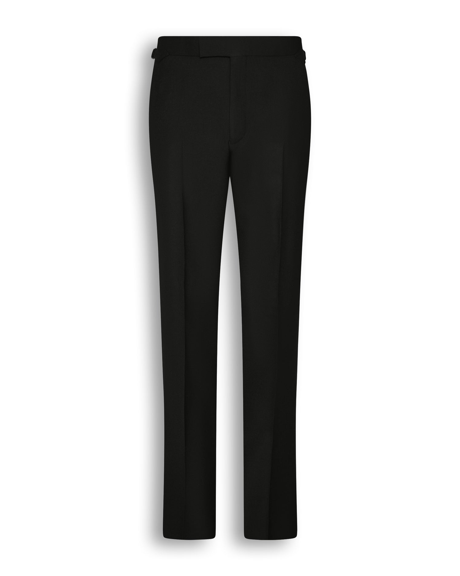 Stark Virgin Virgin Wool Twill Suit Trouser Black