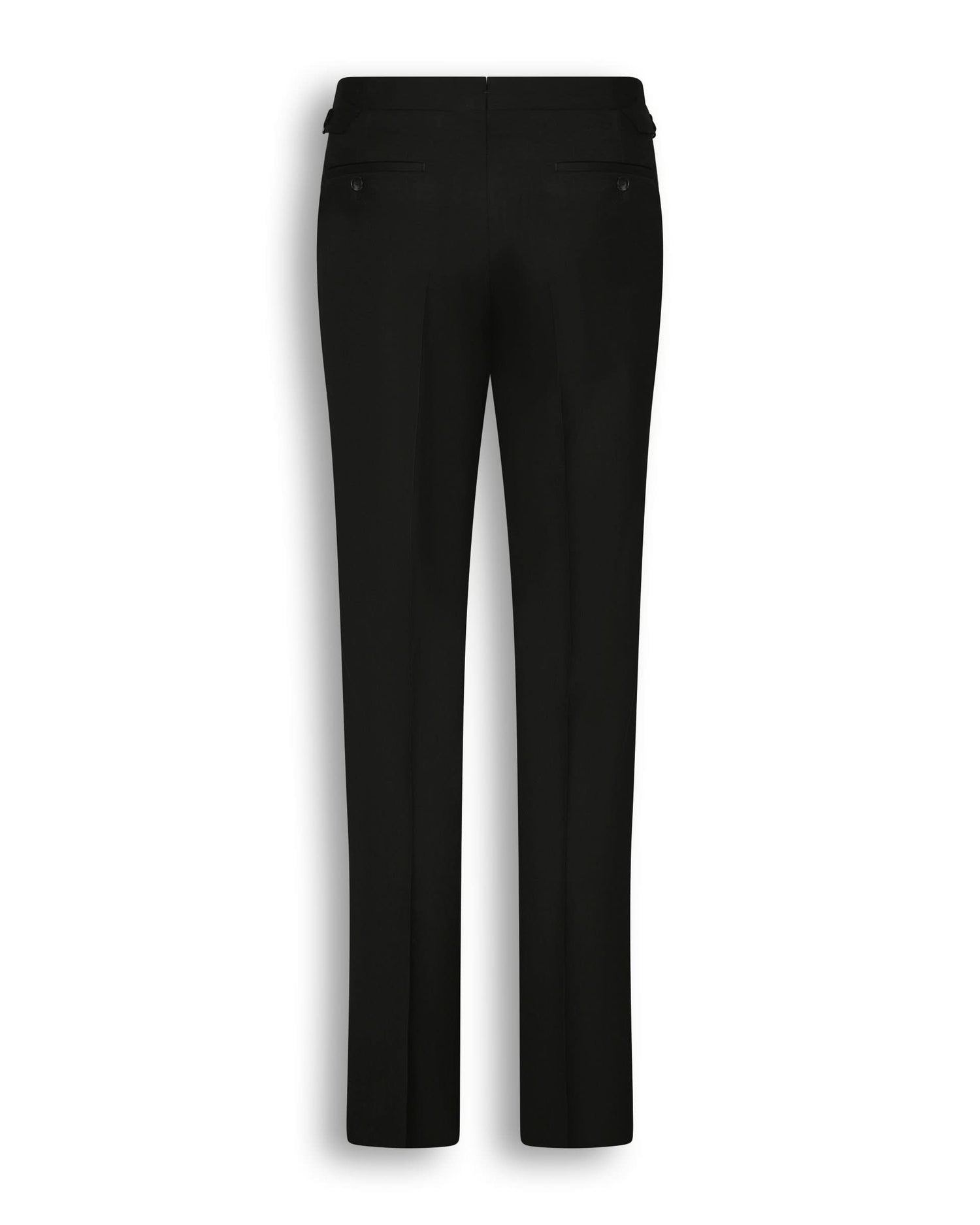 Stark Virgin Wool Twill Suit Black