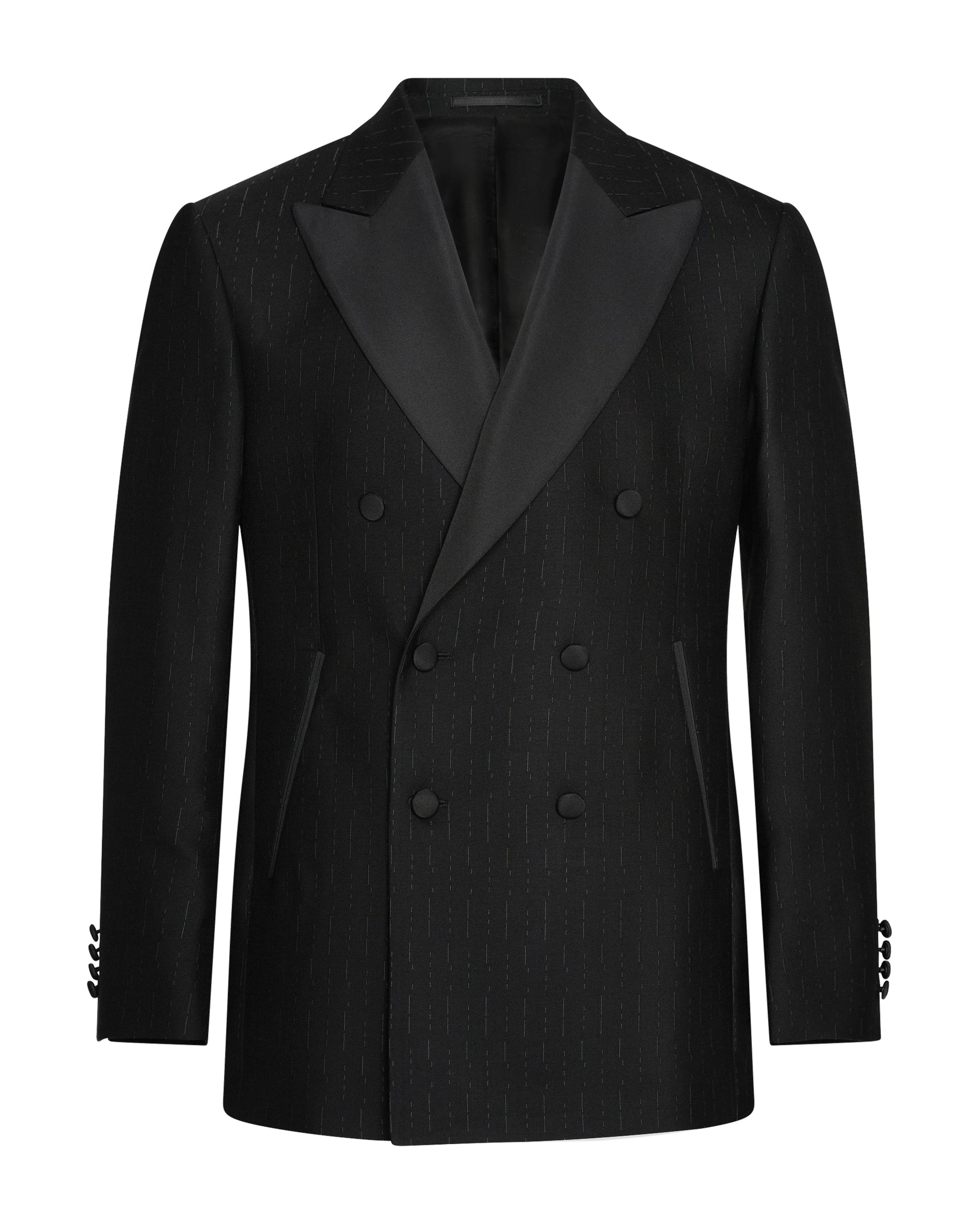 Symons Wool Morse Code Jaquard Dress Jacket