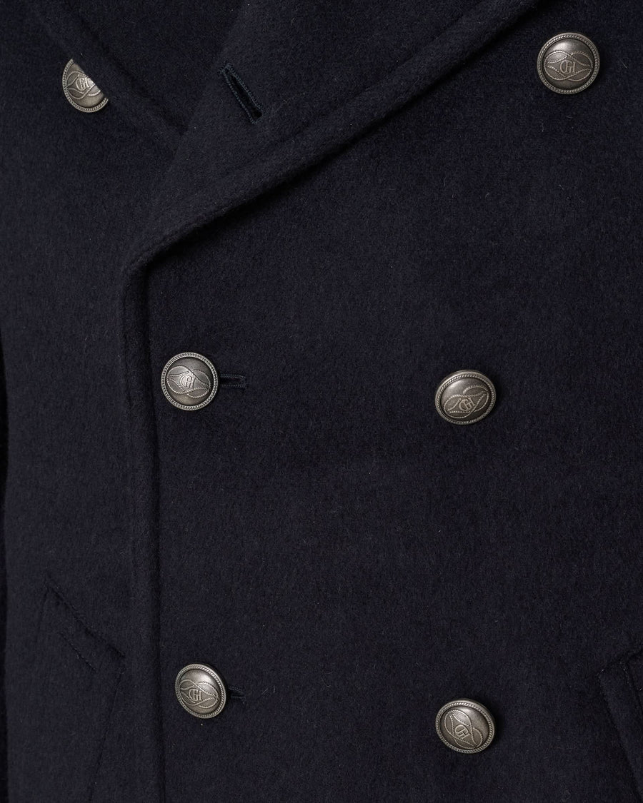 Thomas Virgin Wool Double Faced Peacoat