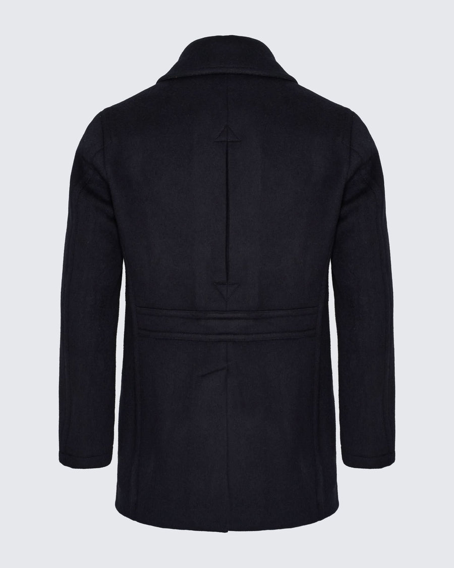 Thomas Virgin Wool Double Faced Peacoat
