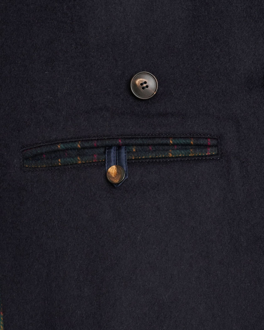 Thomas Virgin Wool Double Faced Peacoat